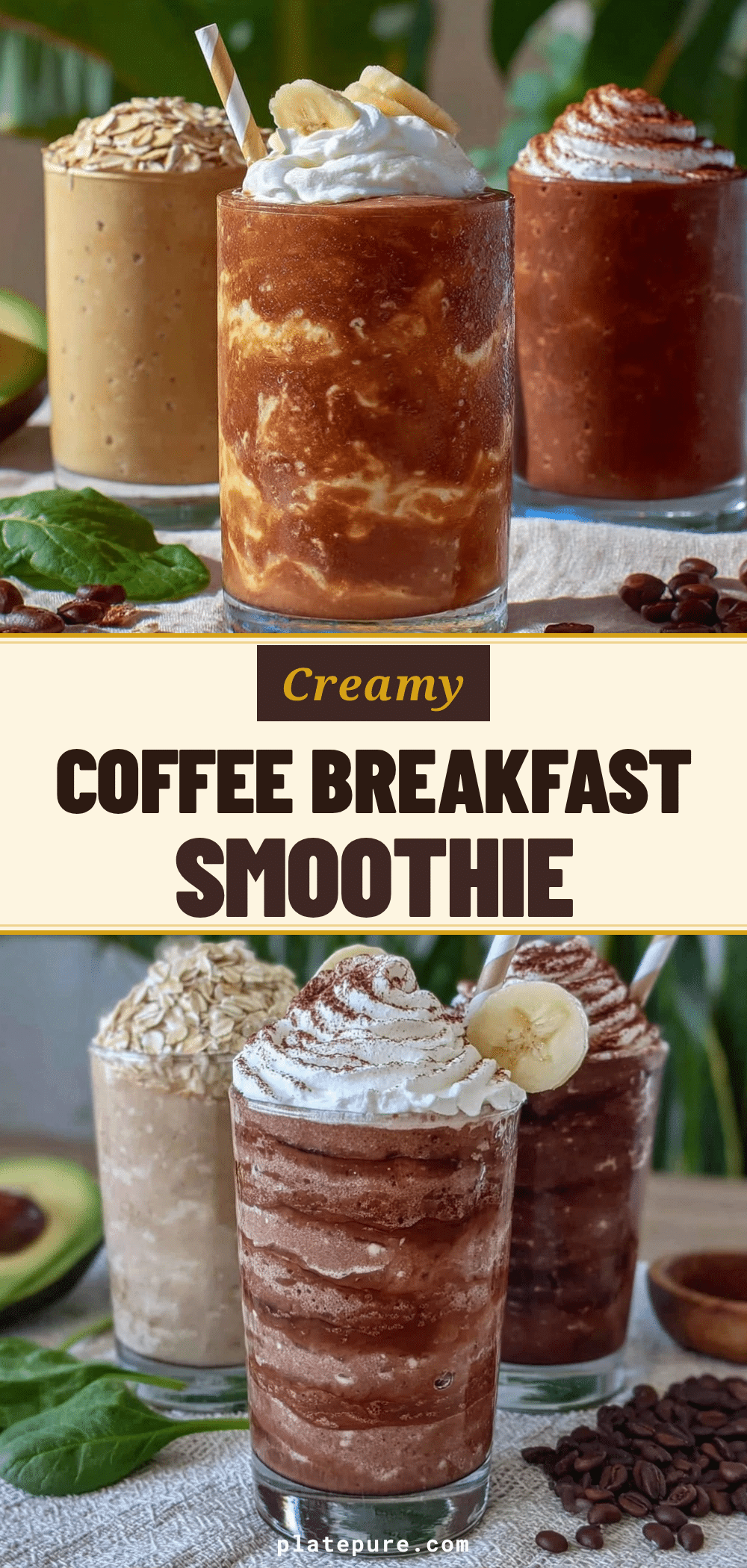 3-Ingredient Coffee Breakfast Smoothie recipe