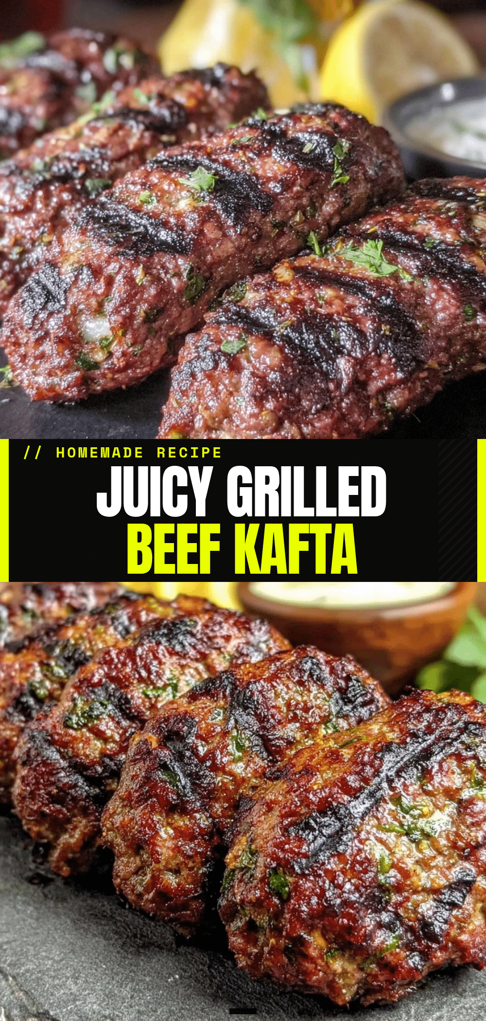 beef kafta recipe