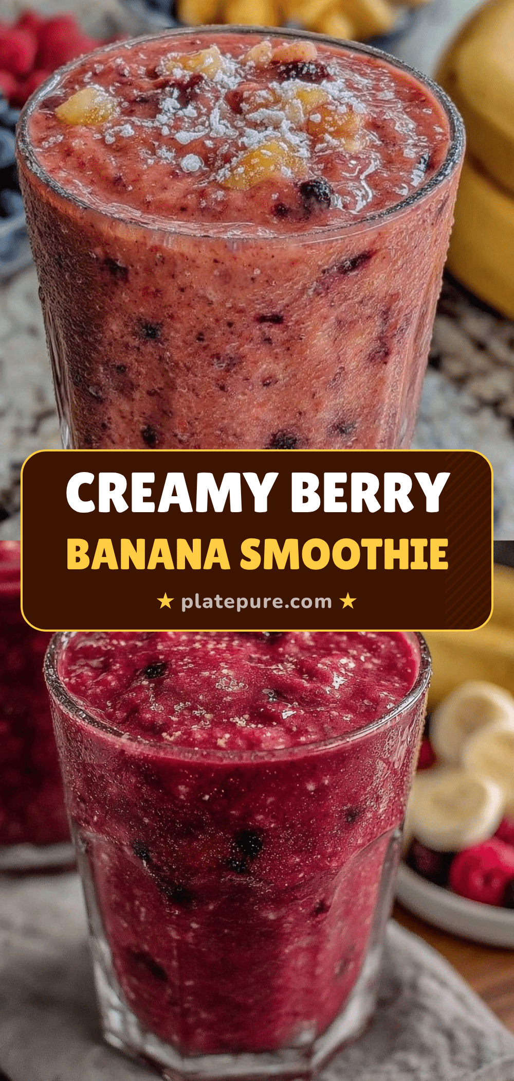 Berry Banana Smoothie recipe