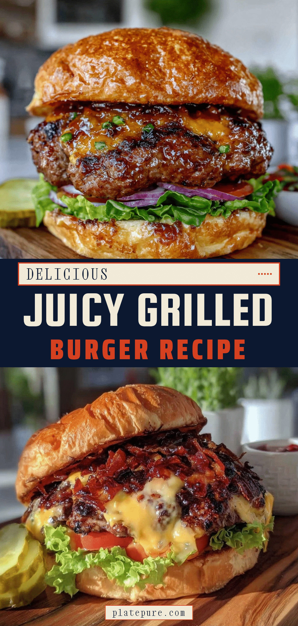 Best Grilled Burgers Ever recipe
