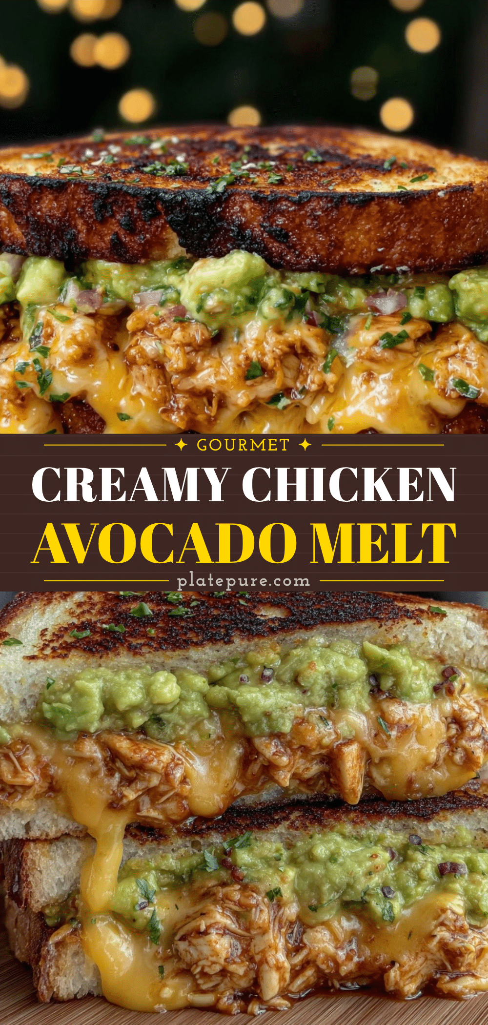 chicken avocado melt sandwich recipe