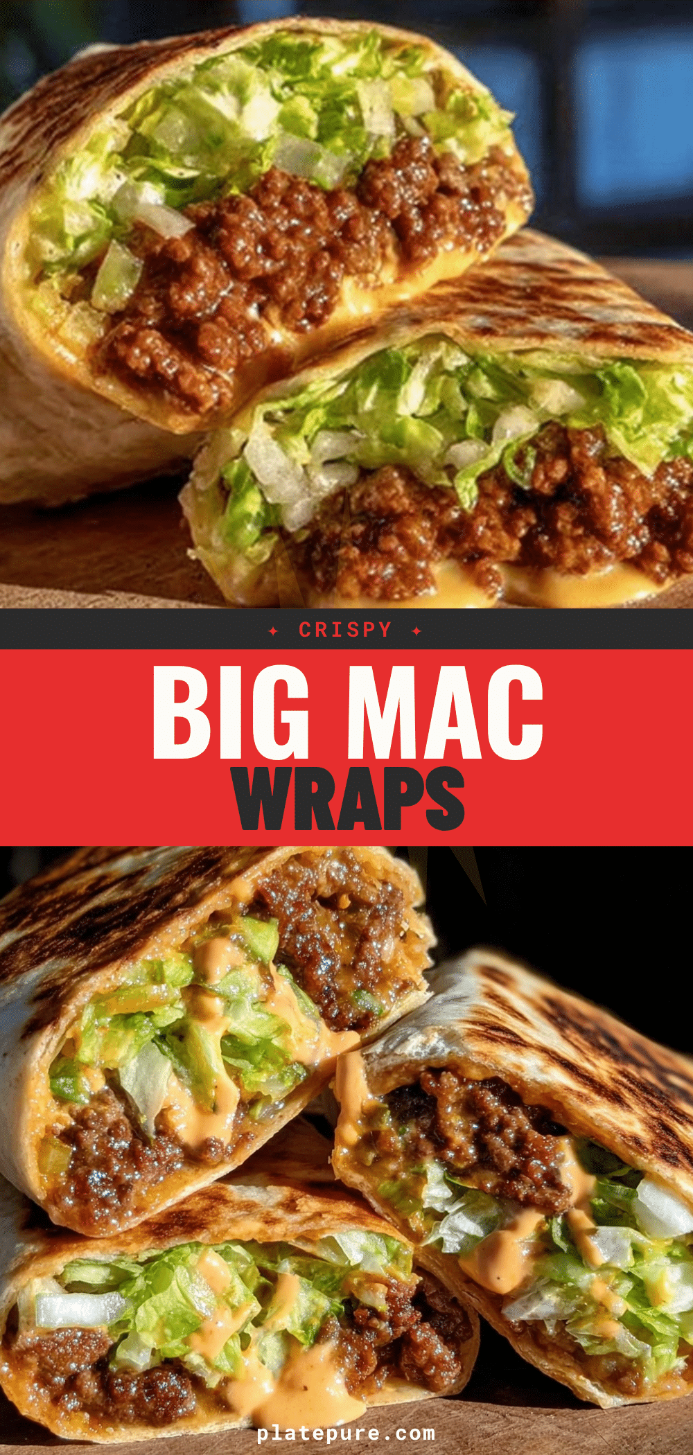 Copycat Big Mac Wraps recipe