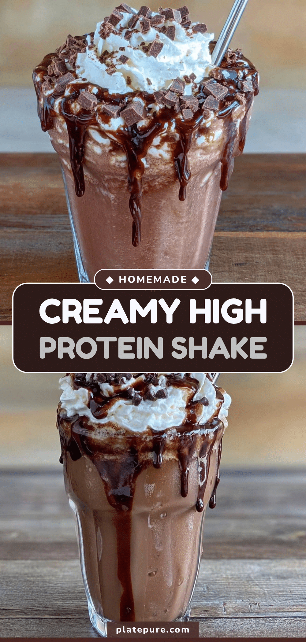 creamy high protein coffee shake recipe