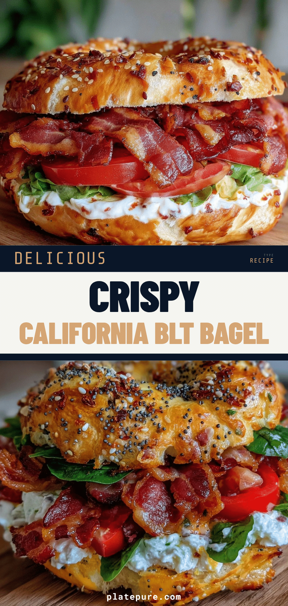 Crispy BLT Chopped Bagel recipe