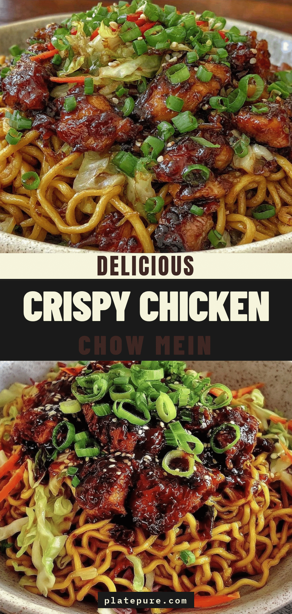 crispy chicken chow mein recipe