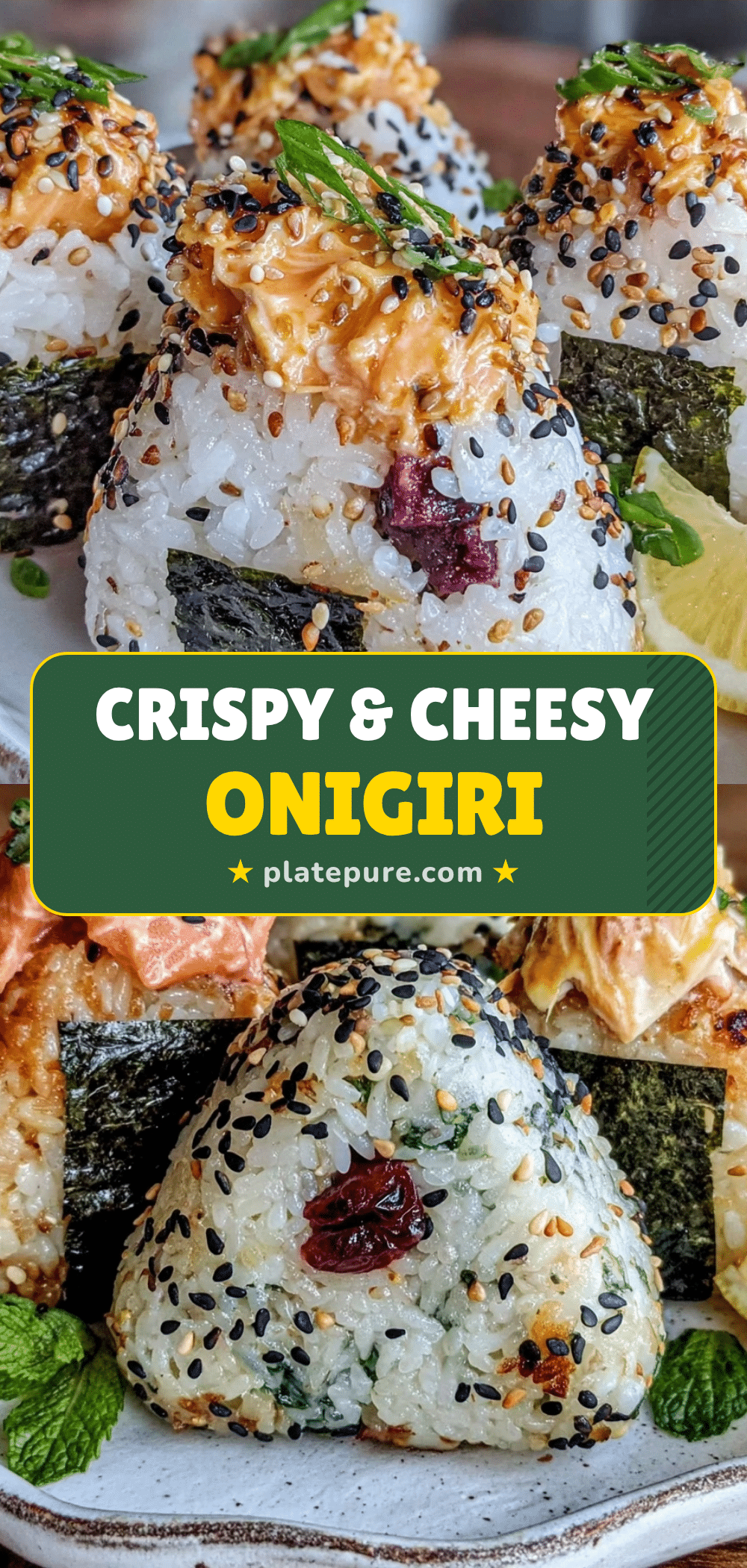 crispy salmon onigiri bowl recipe
