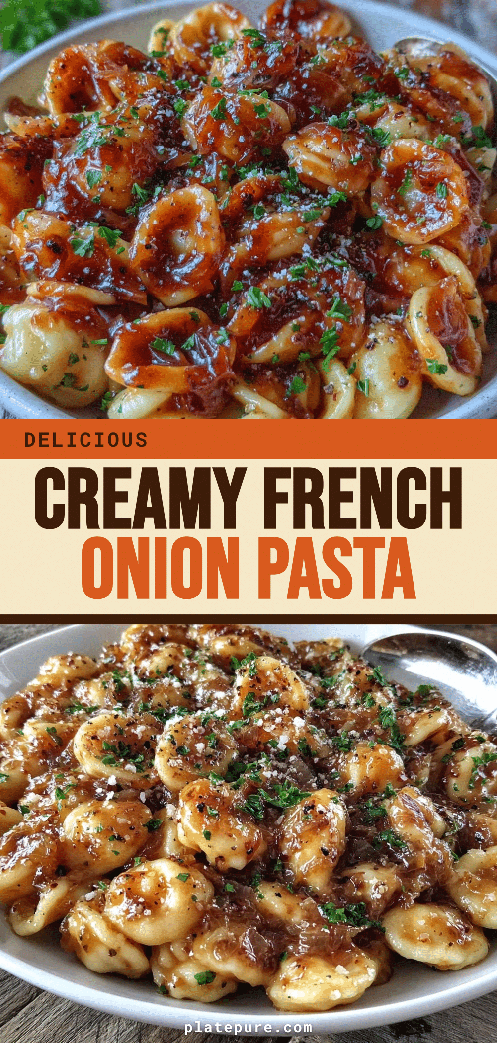 French Onion Pasta recipe