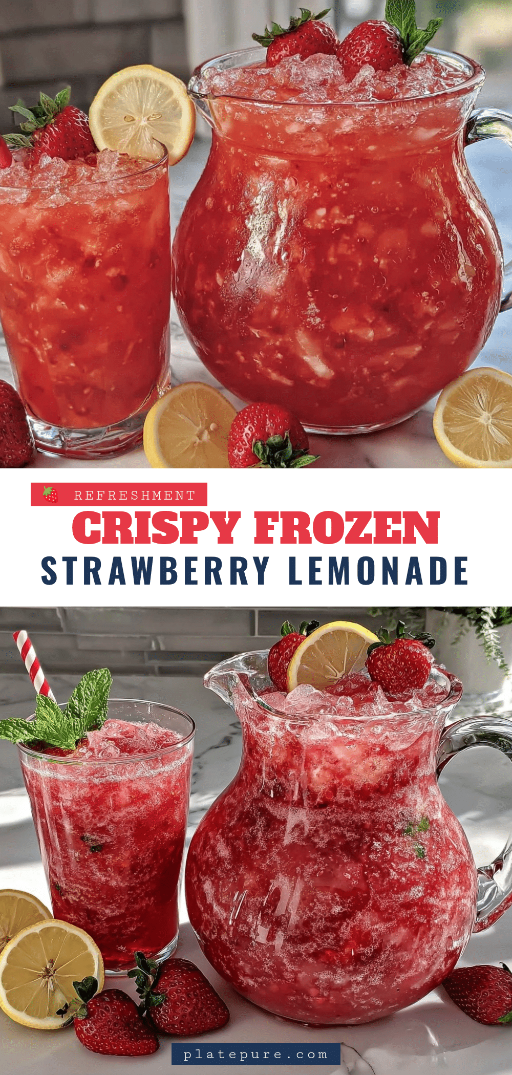 frozen strawberry lemonade recipe