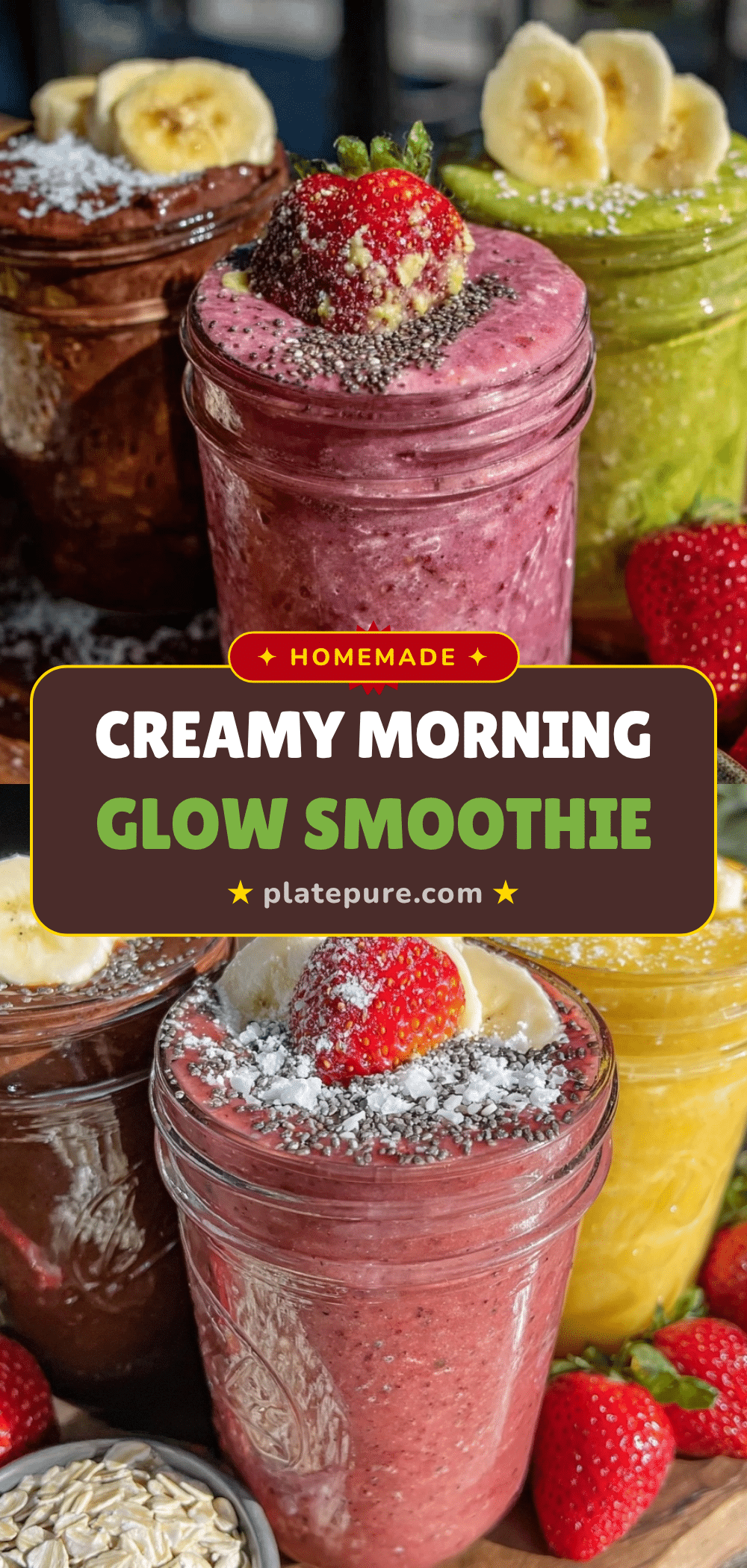 fruit smoothies for morning energy recipe