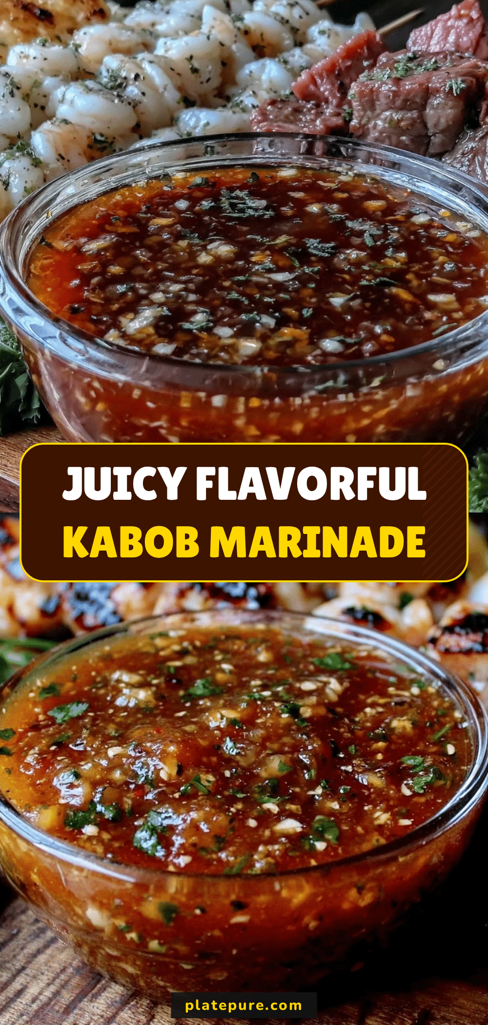 garlic herb kabob marinade recipe