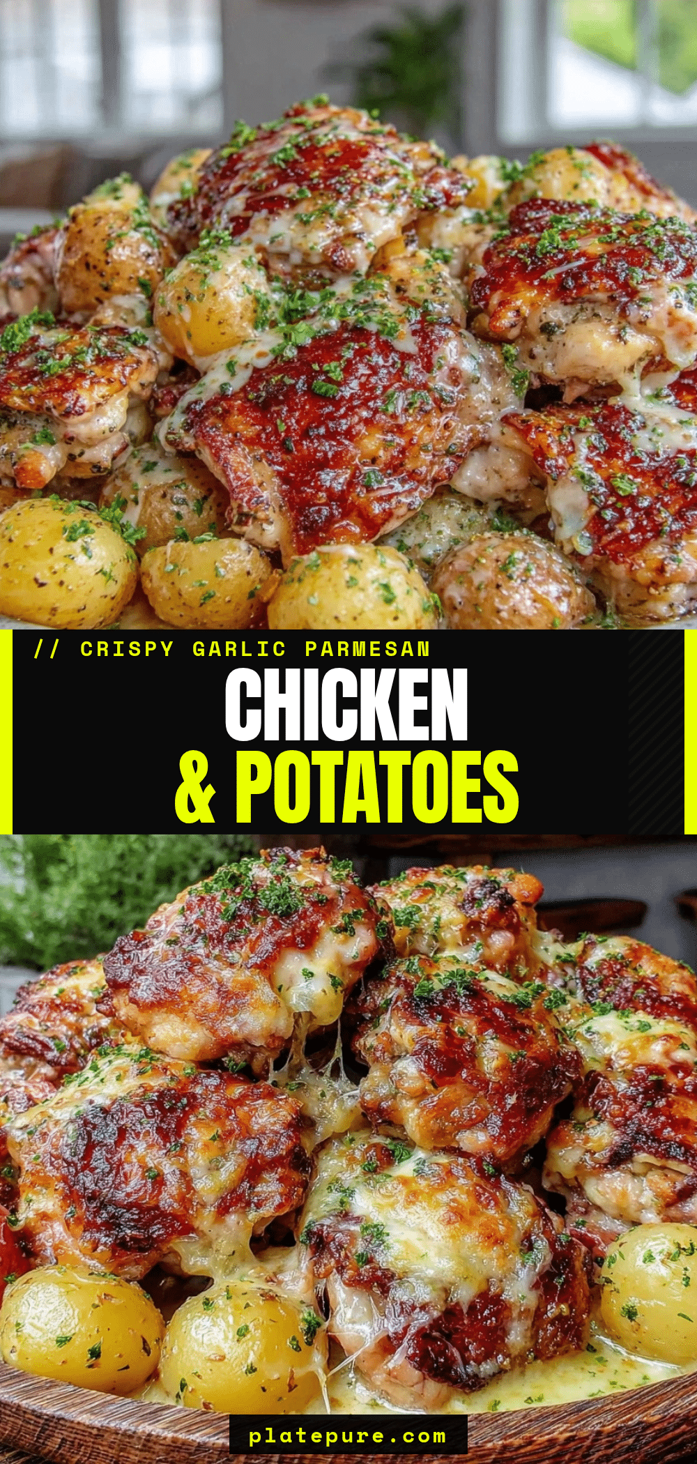 one-skillet crispy garlic parmesan chicken recipe