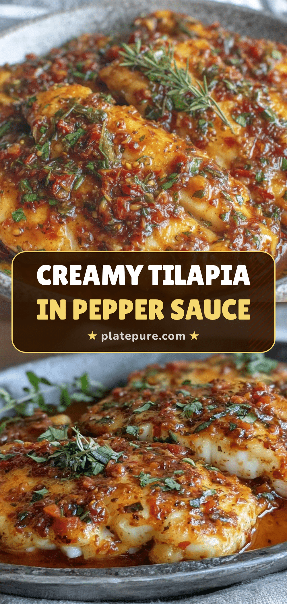 tender tilapia pepper sauce recipe