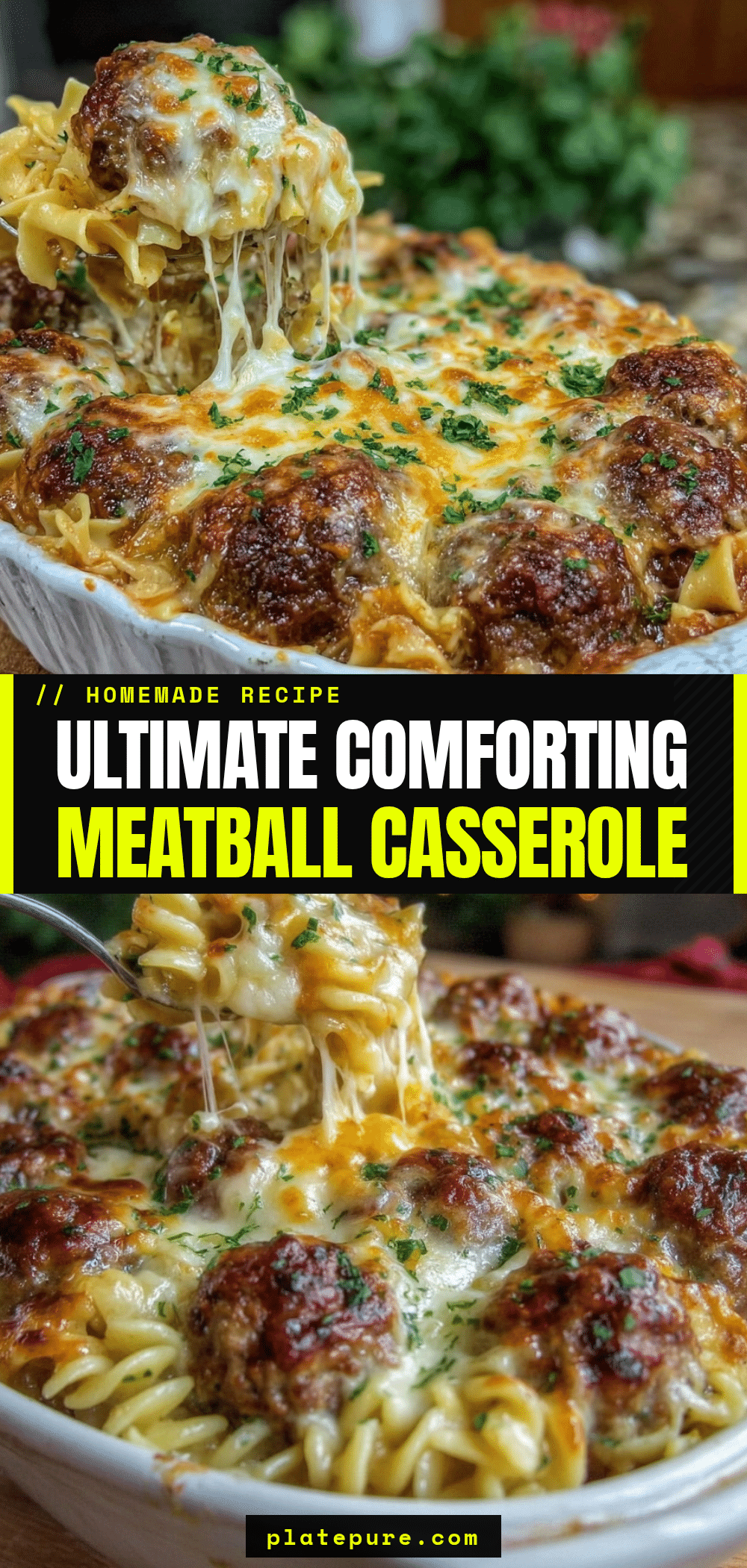 Ultimate Meatball Casserole recipe