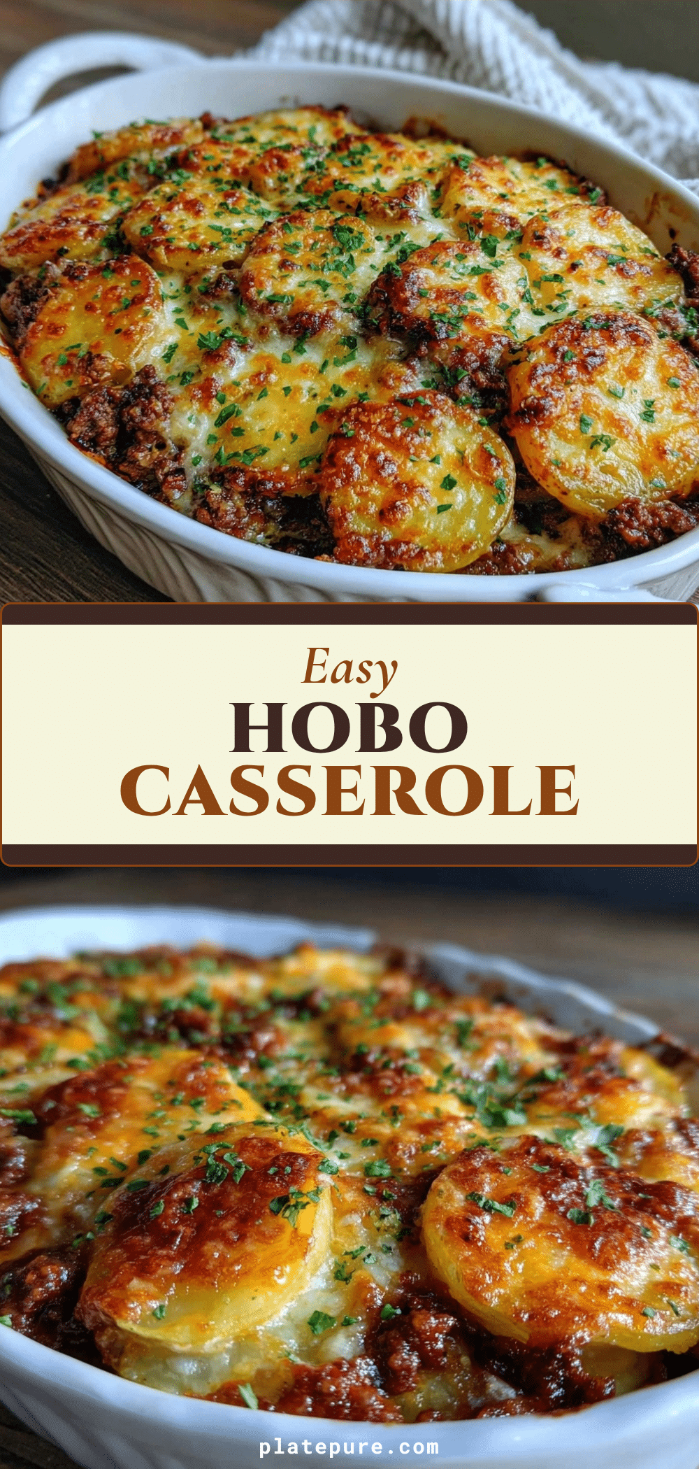 Zesty Beef Hobo Casserole recipe