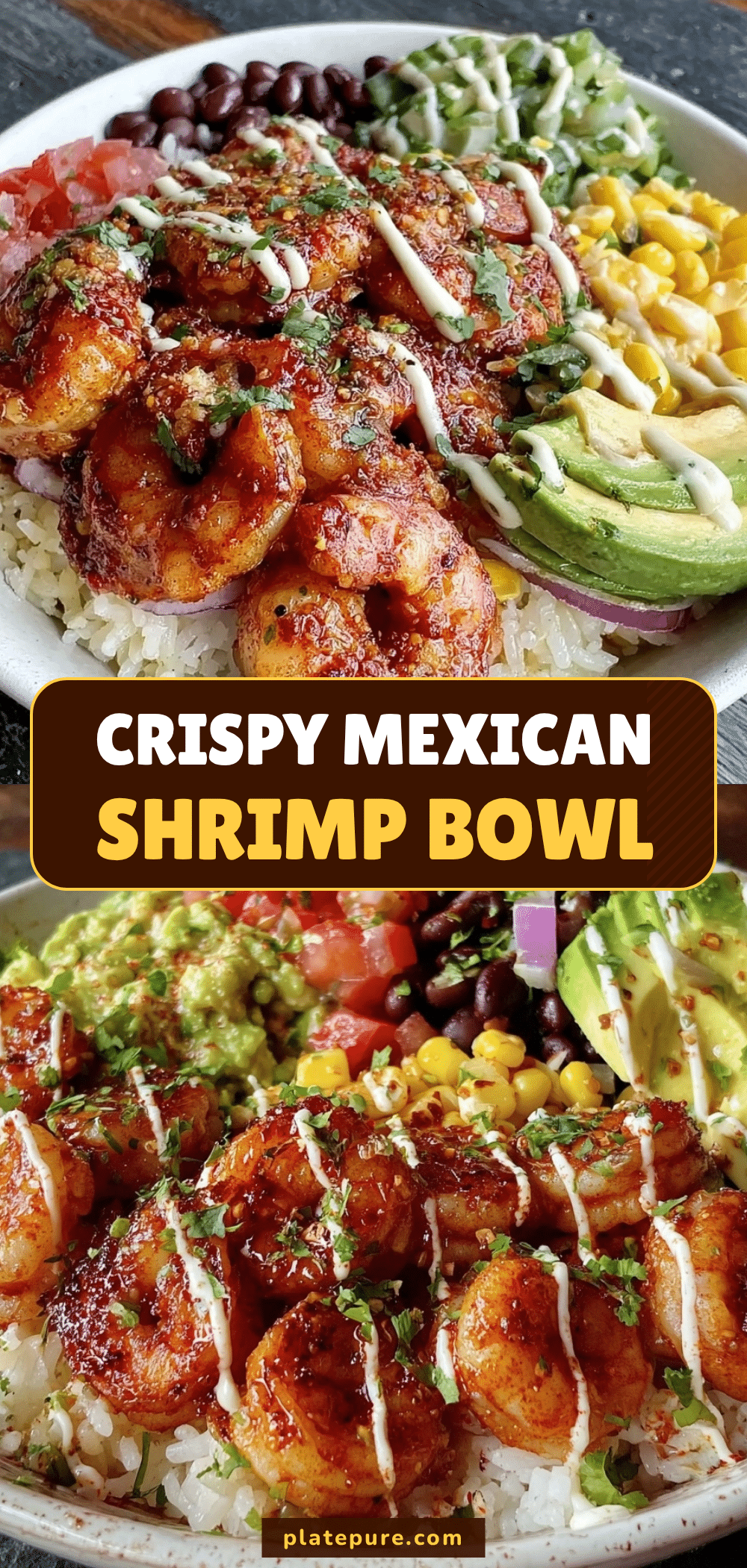 Zesty Mexican Shrimp Bowl recipe