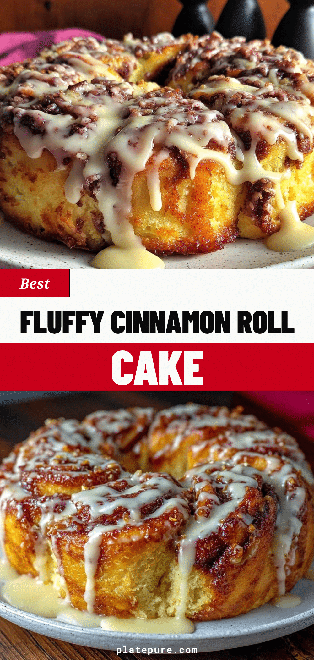 cinnamon roll cake recipe