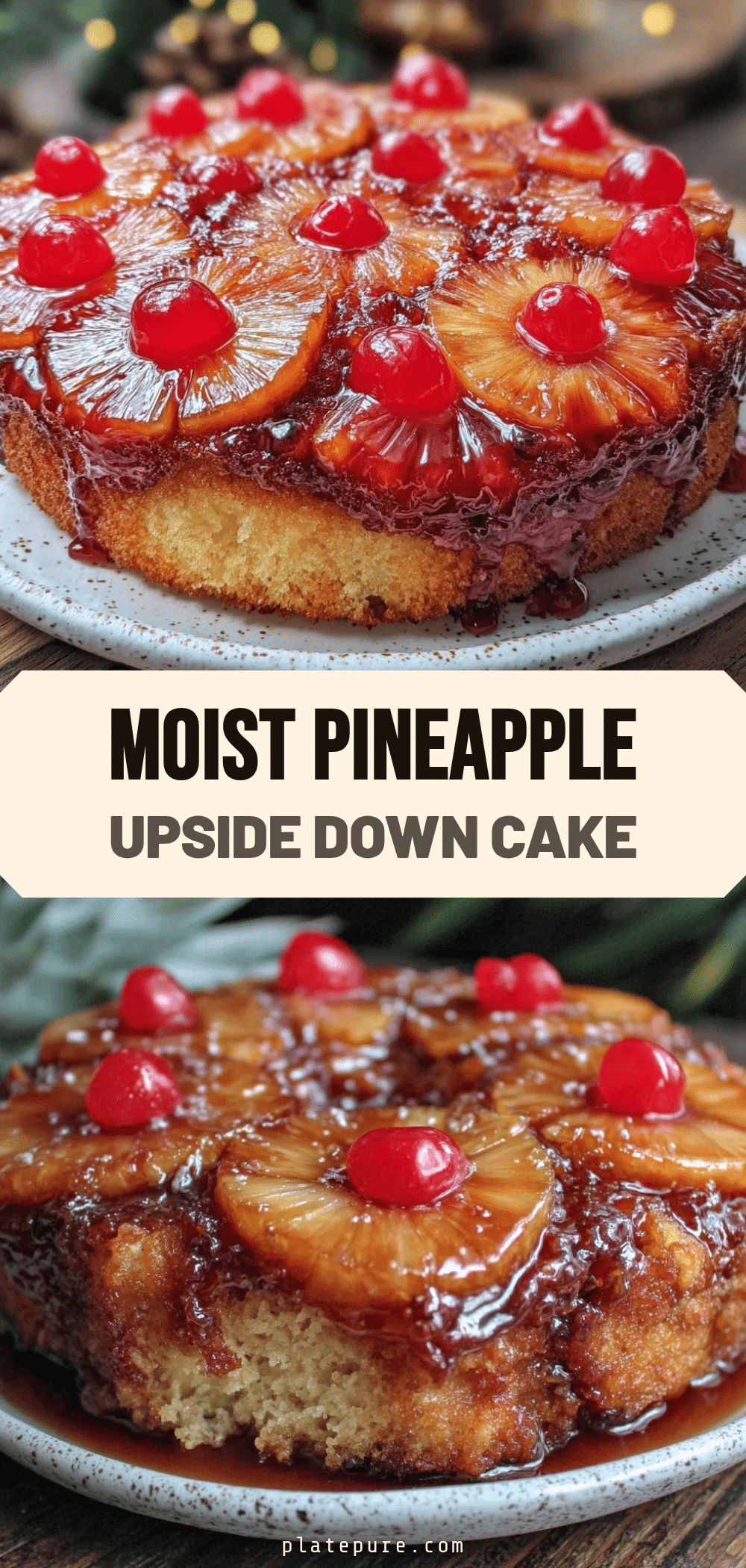Classic Pineapple Upside Down Cake recipe