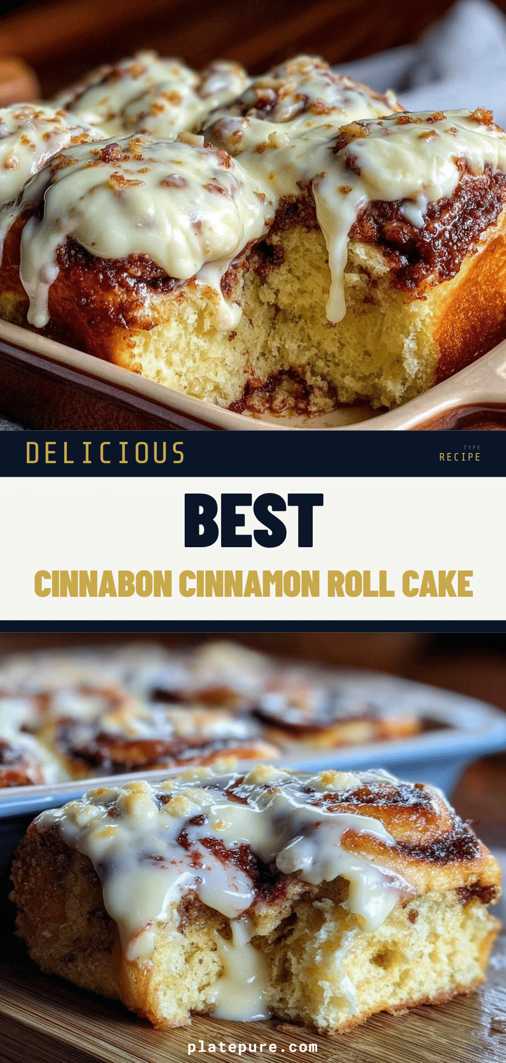 copycat Cinnabon cake recipe