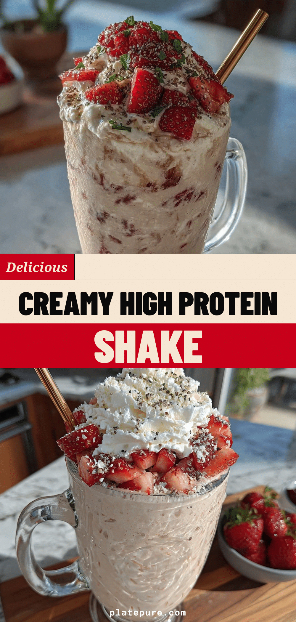 cottage cheese protein shake recipe