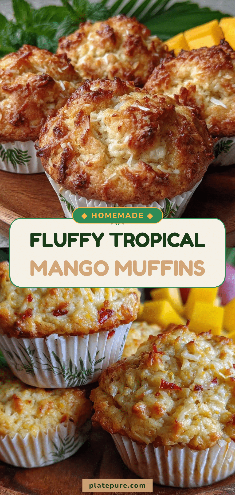 mango muffins recipe