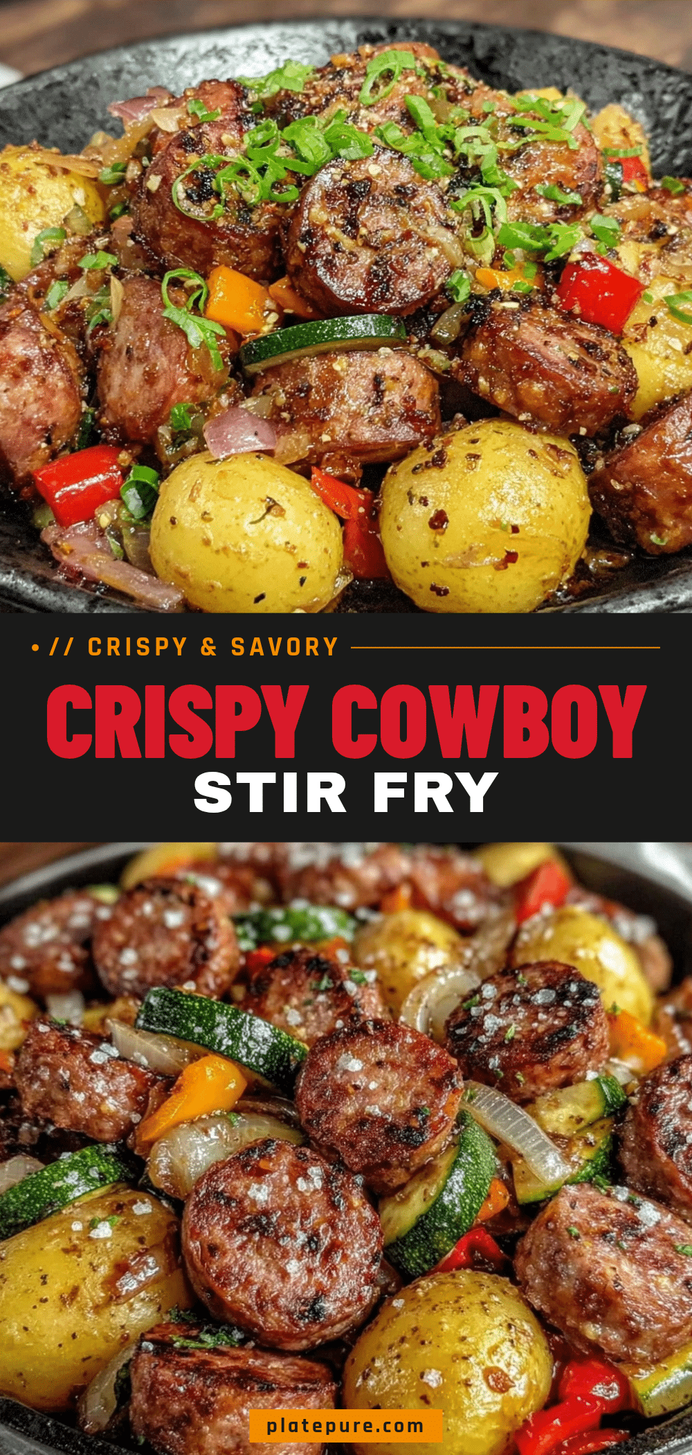 One-Skillet Cowboy Stir Fry recipe