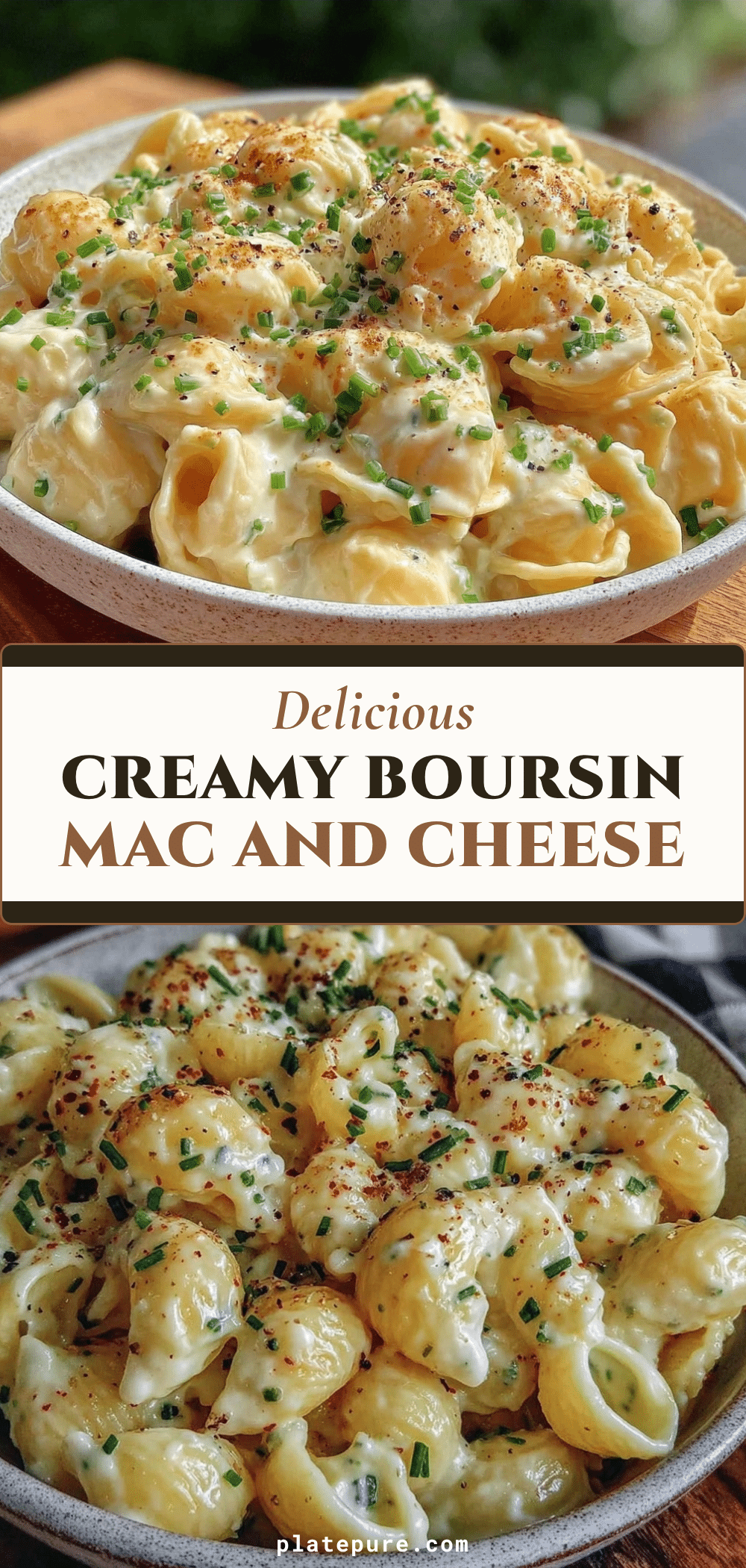 rich boursin mac and cheese recipe