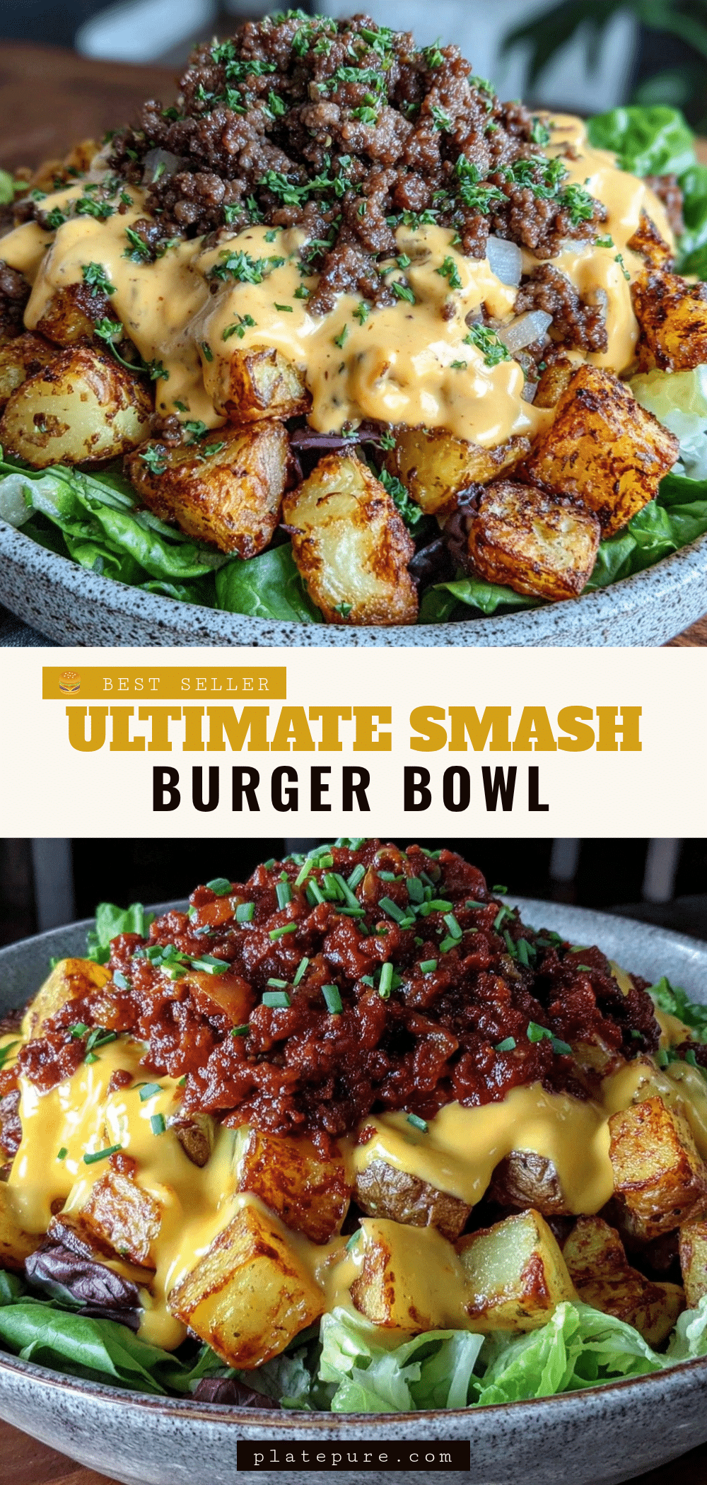 Smash Burger Bowl recipe
