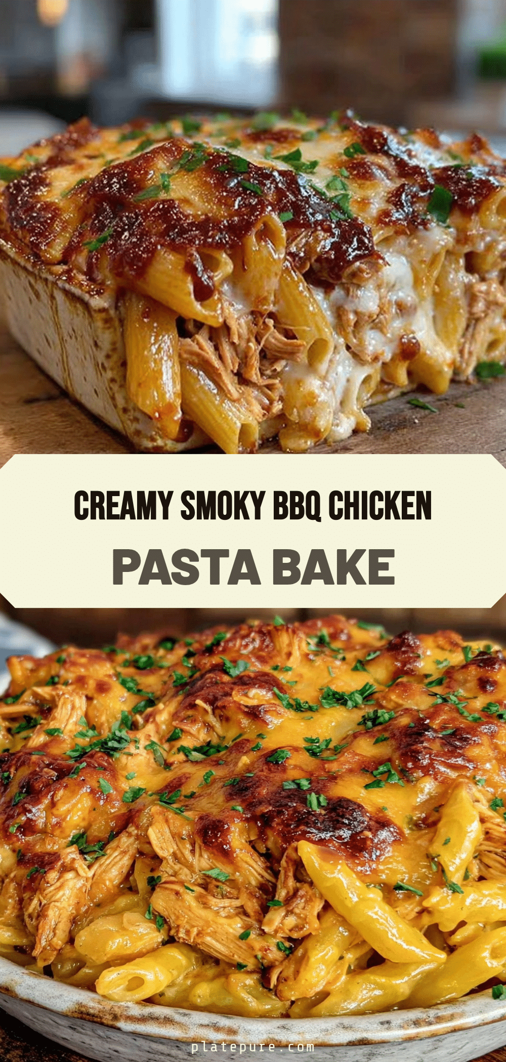 smoky BBQ chicken pasta recipe