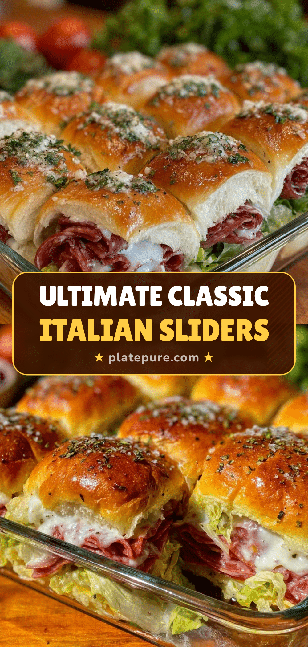 Ultimate Classic Italian Sliders recipe