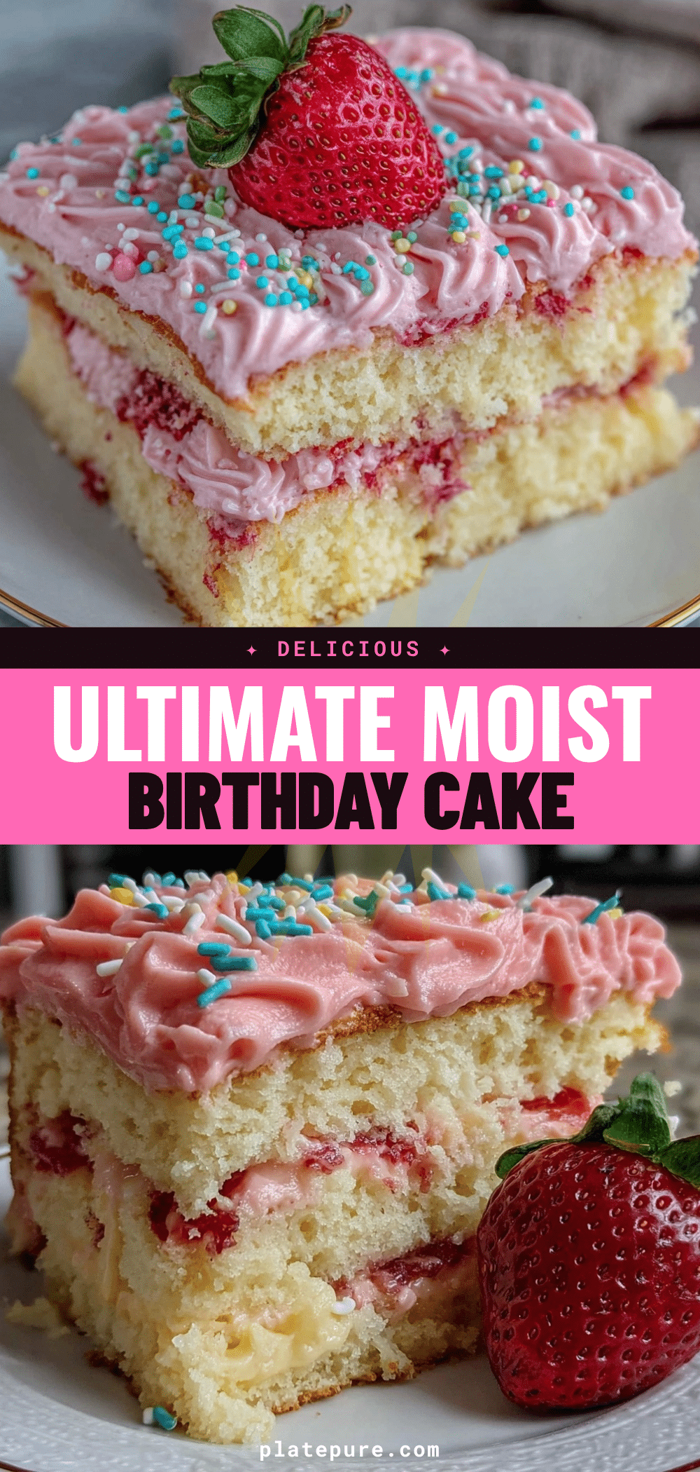 Ultimate Moist Birthday Cake recipe